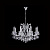 Подвесная люстра Crystal Lux Hollywood SP8 Chrome