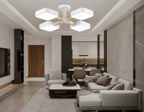 Люстра на штанге Ambrella light COMFORT FL4879