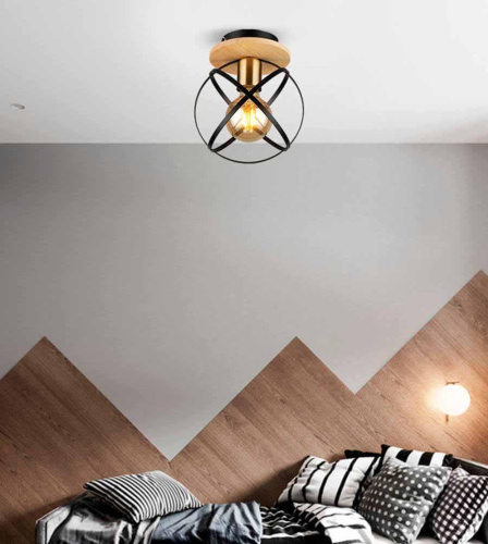 Потолочный светильник Seven Fires Mirna WD3573/1C-BK-AB Потолочный светильник Seven Fires Mirna WD3573/1C-BK-AB