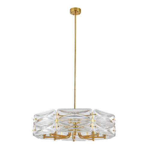Подвесная люстра Indigo Zaffiro V12046/8P Brass V000499