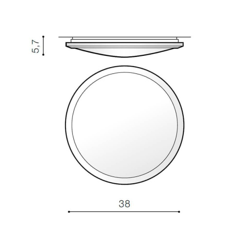 Накладной светильник Azzardo Junona 38 AZ2751