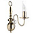 Бра Arte Lamp Antwerpen A1029AP-1AB