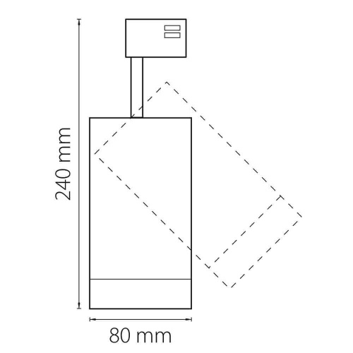 Трековый светодиодный светильник Lightstar Canno Led 303572