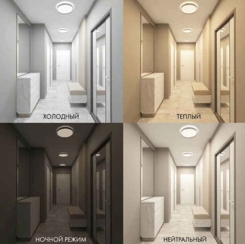 Накладной светодиодный светильник Denkirs DK6510-WH