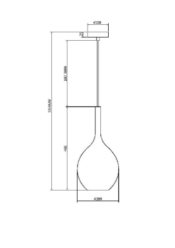 Подвесной светильник Maytoni MOD271PL-01B2