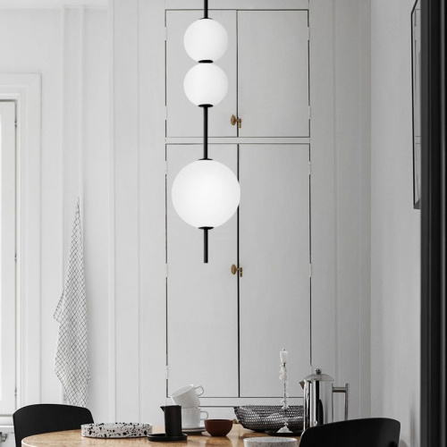 Подвесной Светильник White Beads Pendant By Imperiumloft