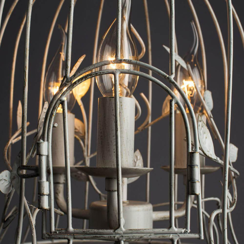 Подвесная люстра Arte Lamp Gabbia A1878SP-3WG Подвесная люстра Arte Lamp Gabbia A1878SP-3WG