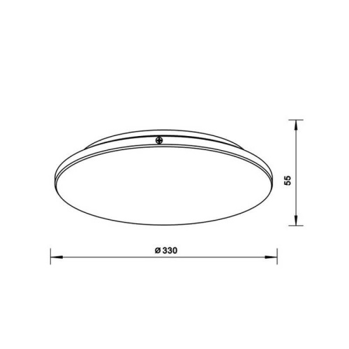 Потолочный светодиодный светильник Zumaline Bellis 12080021