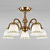 Потолочная люстра Eurosvet Campina 60107/5 античная бронза
