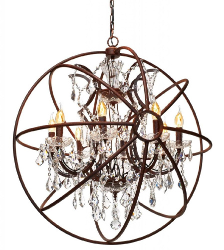Подвесная люстра Loft IT Foucaults Orb Crystal Loft1897/6 Подвесная люстра Loft IT Foucaults Orb Crystal Loft1897/6