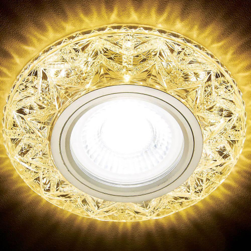 Встраиваемый светодиодный светильник Ambrella light Led S299 CH/W Встраиваемый светодиодный светильник Ambrella light Led S299 CH/W