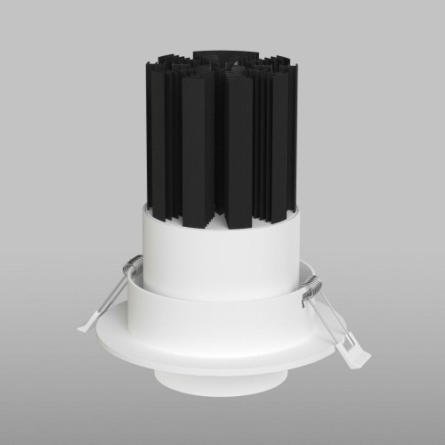 Встраиваемый светодиодный светильник Elektrostandard Zoom 9919 LED 10W 3000K белый a064031