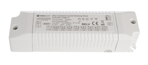 Драйвер Deko-Light DALI Multi CC EUP30D-1HMC-0 9-45V 30W IP20 0,55-0,9A 862144 Драйвер Deko-Light DALI Multi CC EUP30D-1HMC-0 9-45V 30W IP20 0,55-0,9A 862144