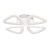Потолочная светодиодная люстра Ambrella light Original FA4482
