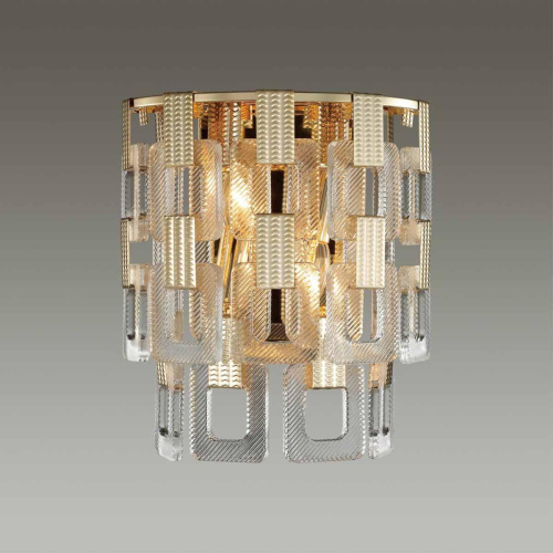 Настенный светильник Odeon Light Hall Buckle 4989/2W Настенный светильник Odeon Light Hall Buckle 4989/2W