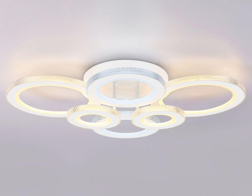 Потолочная светодиодная люстра Ambrella light Acrylica Original FA8874