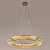 Подвесной светодиодный светильник Newport 8260 8261/S gold new М0066967