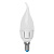 Лампа светодиодная (08137) Uniel E14 6W 3000K матовая LED-CW37-6W/WW/E14/FR ALM01WH