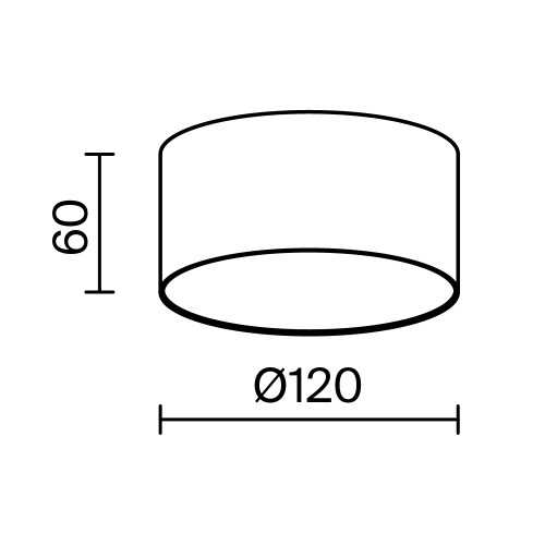 Потолочный светильник Technical C032CL-12W3K-RD-MG Потолочный светильник Technical C032CL-12W3K-RD-MG