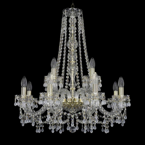 Подвесная люстра Bohemia Ivele 1410/8+4/240/h-74/G/V0300