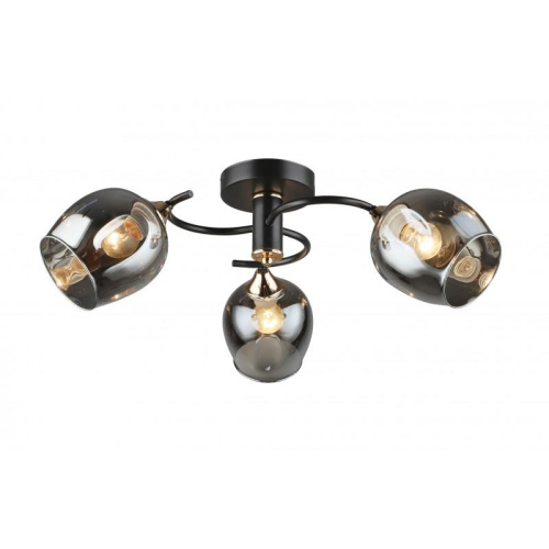 Потолочная люстра IMEX MD.5963-3-S-COFFEE+FGD Потолочная люстра IMEX MD.5963-3-S-COFFEE+FGD