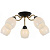 Потолочная люстра Illumico IL8193-5COU-79 BK GD