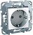 Розетка Schneider Electric Unica с/з без шторок 16A 250V MGU5.036.18ZD
