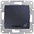 Выключатель кнопочный с синей подсветкой Звонок Schneider Electric Sedna 10A 250V SDN1600470
