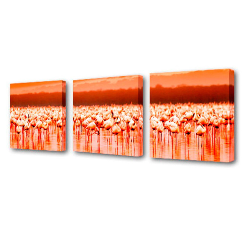 Модульная картина Toplight Животные 50х150см TL-M2025