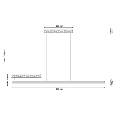 Подвесной светодиодный светильник Lucia Tucci Modena 167.1 LED Подвесной светодиодный светильник Lucia Tucci Modena 167.1 LED