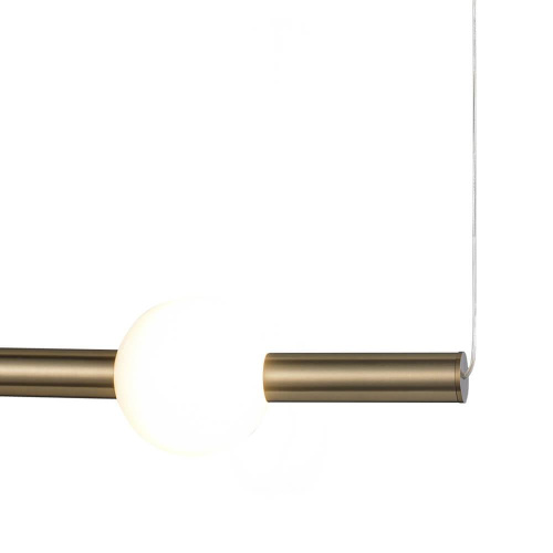 Подвесной светодиодный светильник Lumien Hall Greniya LH8023/1PC-GD-WT Подвесной светодиодный светильник Lumien Hall Greniya LH8023/1PC-GD-WT