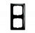 Рамка 2-постовая ABB Basic55 chateau-черный 2CKA001725A1507