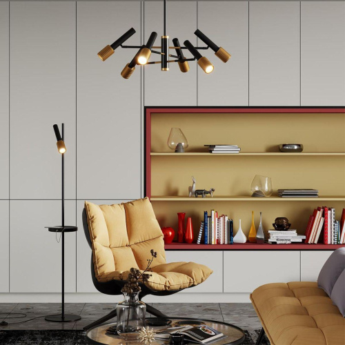 Подвесная люстра Odeon Light Hightech Mehari 4240/6C