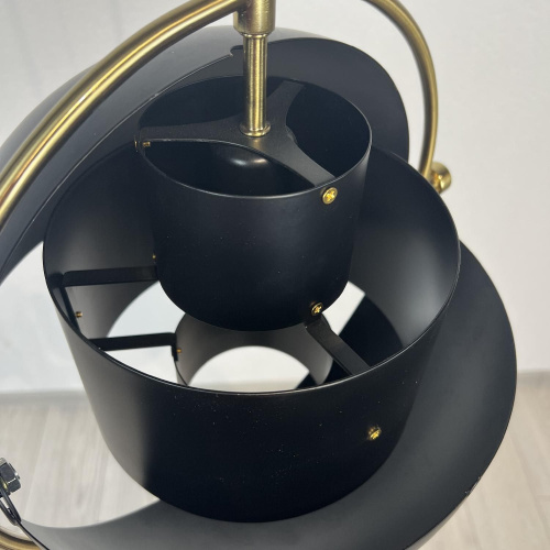 Люстра Louis Weisdorff Gubi Multi-Lite Suspension Lamp Black By Imperiumloft