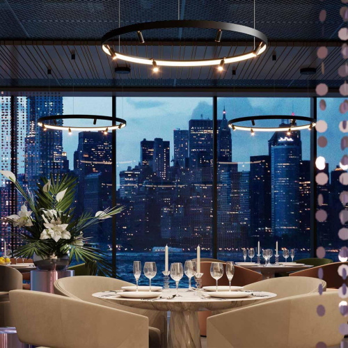 Подвесная светодиодная люстра Odeon Light Hightech Fonda 4317/58L Подвесная светодиодная люстра Odeon Light Hightech Fonda 4317/58L