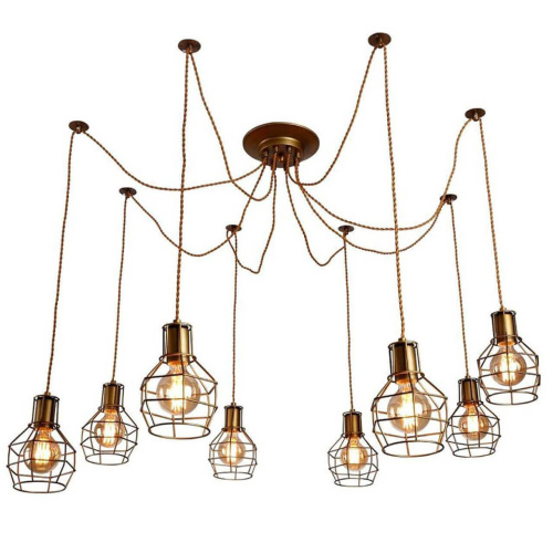 Подвесная люстра Arte Lamp 75 A9182SP-8BZ Подвесная люстра Arte Lamp 75 A9182SP-8BZ