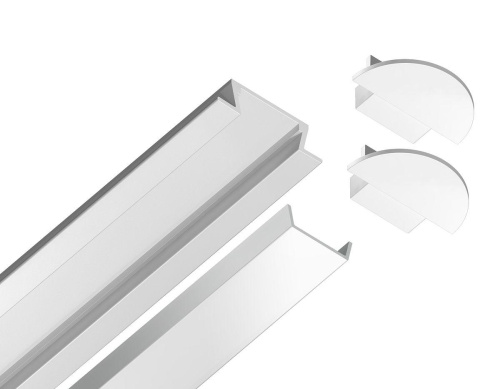 Встраиваемый профиль с рассеивателем Ambrella Illumination GP1001WH