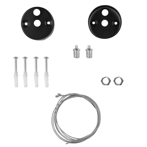 Подвесной светодиодный cветильник Geometria ЭРА Block SPO-115-B-40K-036 36Вт 4000К черный Б0050547