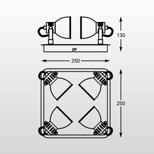 Спот Zumaline Rava CK100008-4