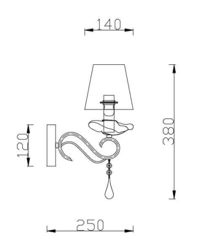 Бра Rivoli Congelato 3020-401