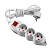 Удлинитель Mono Electric 3гн х 10м с/з 150-011001-316
