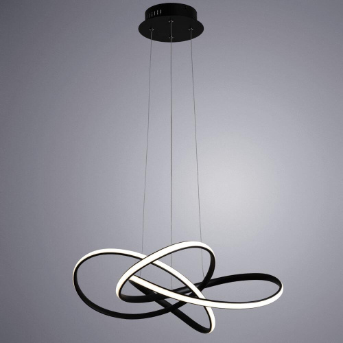 Подвесной светодиодный светильник Arte Lamp Swing A7040SP-4BK Подвесной светодиодный светильник Arte Lamp Swing A7040SP-4BK