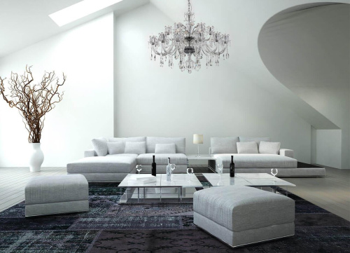 Подвесная люстра Lucia Tucci Ashanti 1250.18 Clear