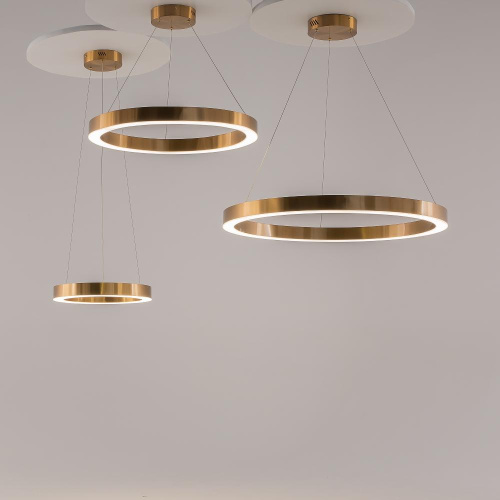 Подвесная светодиодная люстра Maytoni Saturno MOD415PL-L36BS4K