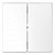 Клавиша двойная Schneider Electric Merten D-Life MTN3400-6035