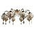 Потолочная люстра Arte Lamp Moroccana A4552PL-8GO