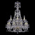 Подвесная люстра Bohemia Ivele 1406/10+5/195/XL-80/2d/G