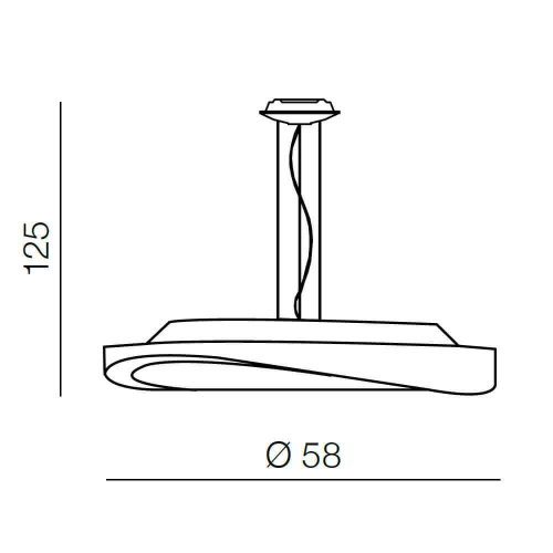 Подвесной светильник Azzardo Circulo 58 AZ0989