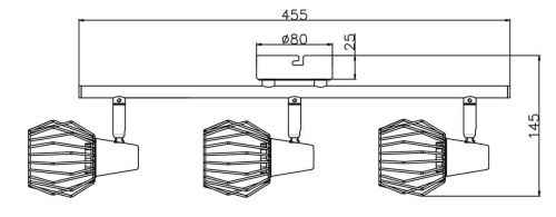 Спот Rivoli Naturale 7002-703