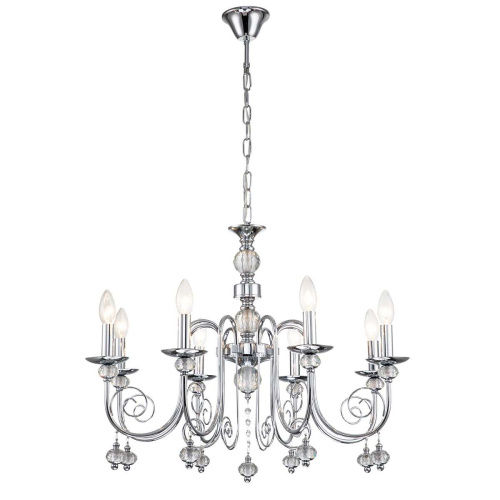 Подвесная люстра Escada Shine 678/8PL Chrome Подвесная люстра Escada Shine 678/8PL Chrome